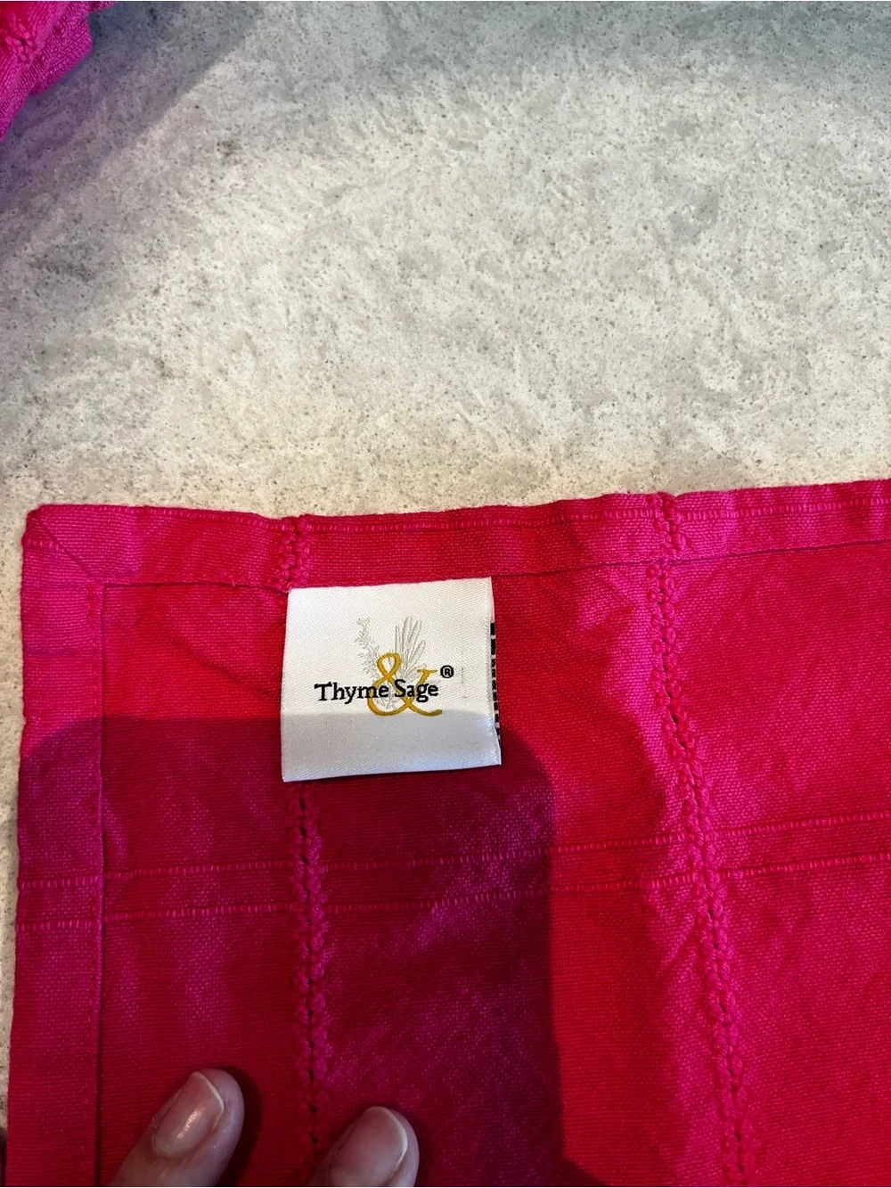 Set of 8 - Magenta Dinner Napkins